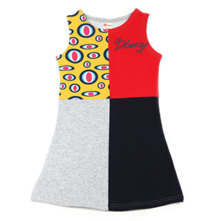 Šarena haljina bez rukava 182140SA