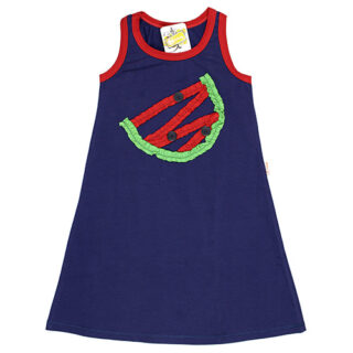 Ljetna haljina sa našivenim motivima 184250P2