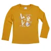 Dječja majica dugih rukava - Žuta "Life Mood"