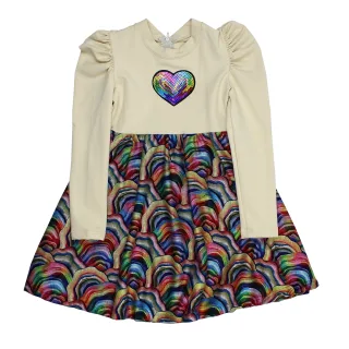 Haljina "Heart Sequin" - Kolekcija od 3 boje - 1814014