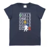 Majica za dječake "Igraj se sa mnom" Plava 1105042PL Udoban pamučni T-shirt s modernim printom inspiriranim sportom. Savršen za djecu koja vole sport i dinamičan stil.